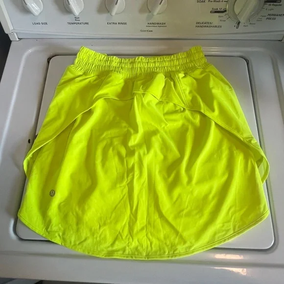 lululemon athletica Neon Yellow Mini Skirt - Picture 3 of 6